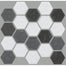GEOSCAPES HEXAGON in Cool Blend  Tile