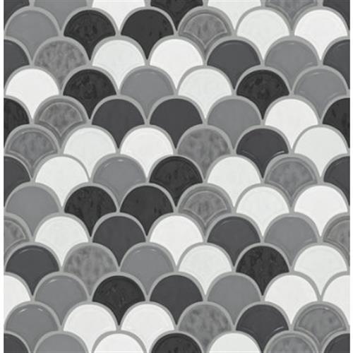 GEOSCAPES FAN in Cool Blend  Tile