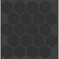 GEOSCAPES HEXAGON in Black  Tile