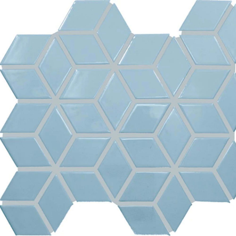 Color Wheel Retro in Waterfall 3d Cube Tile