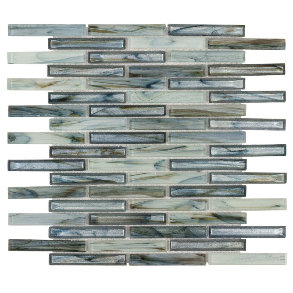 Glassique in Beam Lagoon Glass Tile
