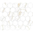 Mosaic Calacatta - Hexagon in Gold Tile