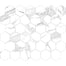 Mosaic Calacatta - Hexagon in White Tile