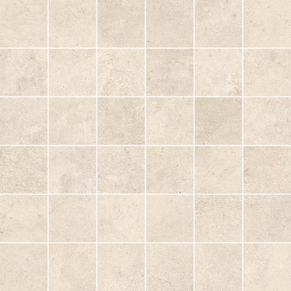Mosaic Clay - Square in Ivory Tile