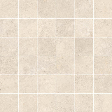 Mosaic Clay - Square in Ivory Tile