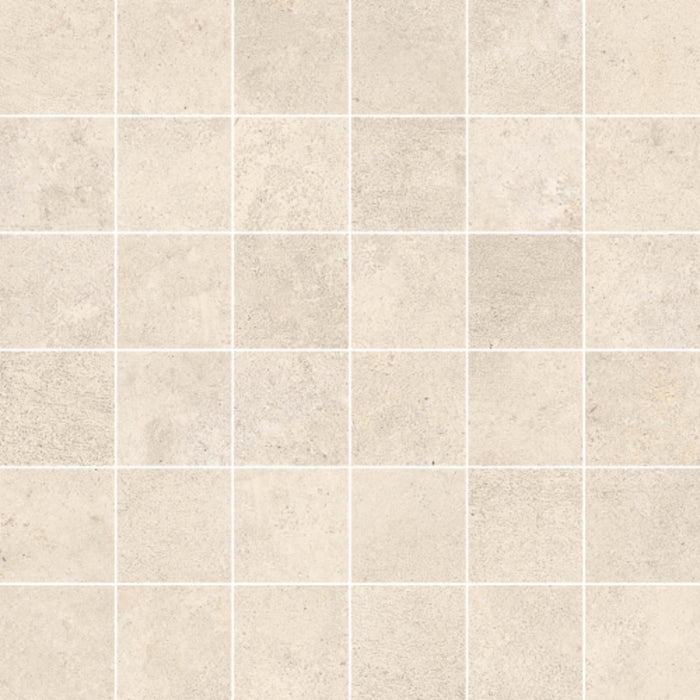 Mosaic Clay - Square in Ivory Tile