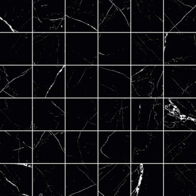 Mosaic Pietra - Square in Black Tile