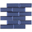 Monet Magic in Marina Bricks Glass Tile