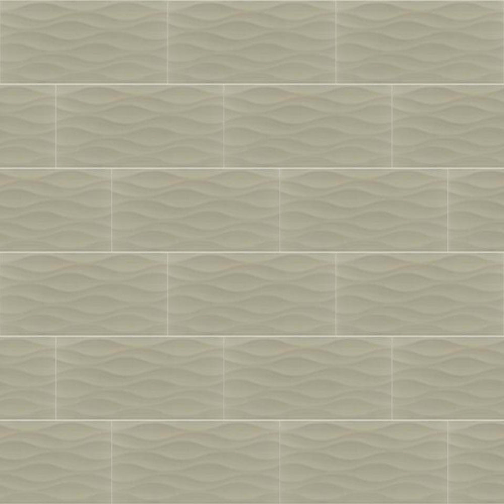 LANE AVE WAVE 4X16 in Vanilla Tile