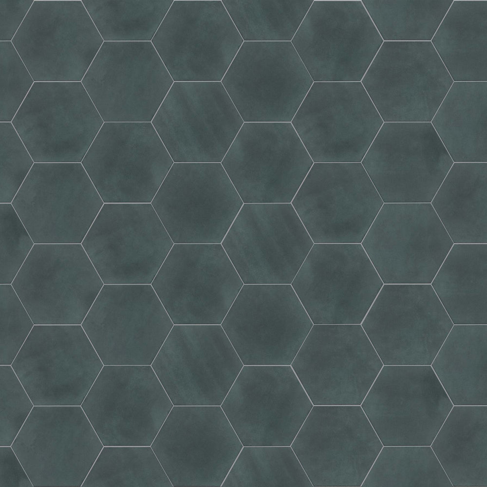 REVIVAL HEX in Graphite Tile
