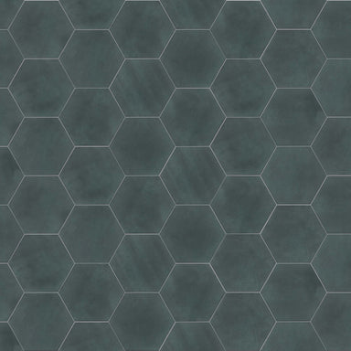 REVIVAL HEX in Graphite Tile