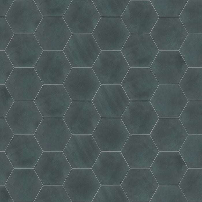 REVIVAL HEX in Graphite Tile