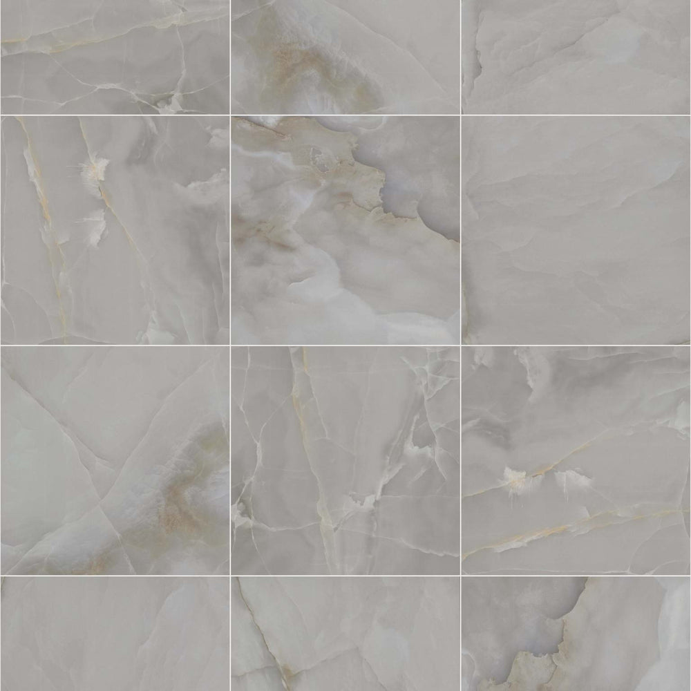 GEMSTONE 24X24 POLISHED in Dark Grey Tile