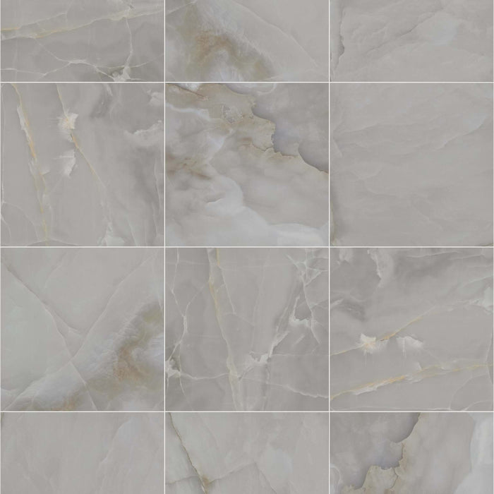 GEMSTONE 24X24 POLISHED in Dark Grey Tile