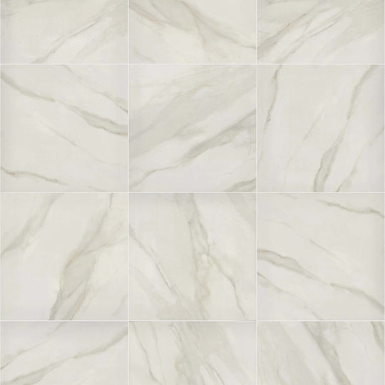 SERENE 24X24 MATTE in Bianco Covelano