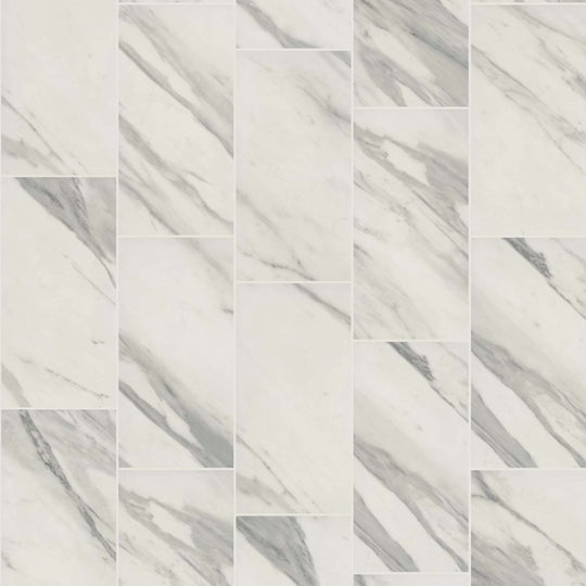 SERENE 12X24 POLISHED in Bianco Cararra