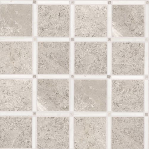 BOCA LATTICE MOSAIC in Grey Ice