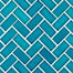 5/8" Herringbone Border Mosaic in Kotor Glass Tile