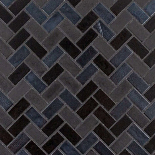 5/8" Herringbone Mosaic in Waimea