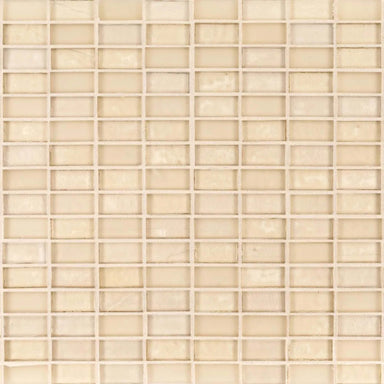 5/8" Stack Brick Mosaic in Venice Glass Tile