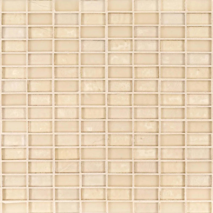 5/8" Stack Brick Mosaic in Venice Glass Tile