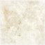Ivory Travertine in Chiseled & Brushed 16x16 Natural Stone