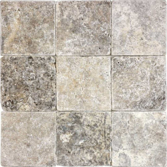 Silver Ash in Tumbled 4x4