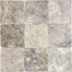 Silver Ash in Tumbled 4x4 Natural Stone