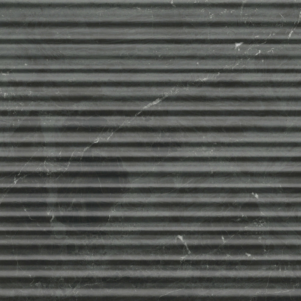Galaxia Nero in Curva Polished 12x24 Natural Stone