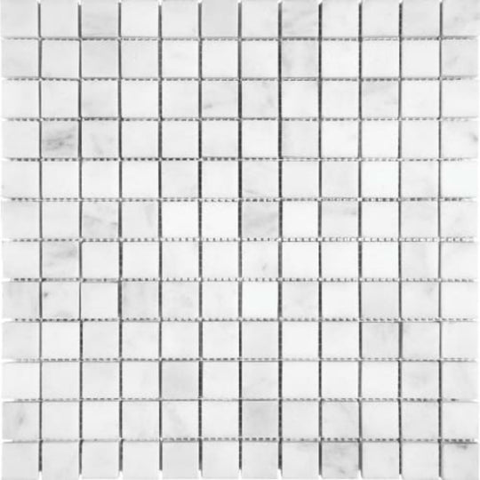 Bianco Venatino in 1x1 In Honed
