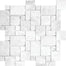 Bianco Venatino in Mini Versailles Honed Natural Stone