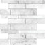 Bianco Venatino in Random Strip Honed Natural Stone