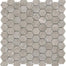 Ritz Gray in 1.25x1.25 In Hexagon Honed Natural Stone