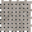 Ritz Gray in Basketweave Honed Natural Stone