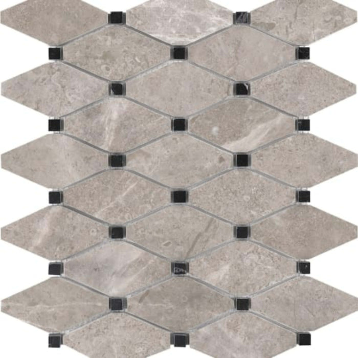 Ritz Gray in Clipped Diamond Honed Natural Stone