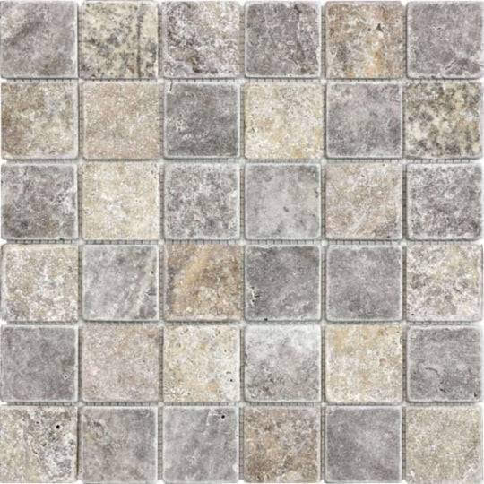 Silver Ash in 2x2 In Tumbled
