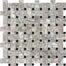 Silver Ash in Basketweave Honed Crosscut Natural Stone
