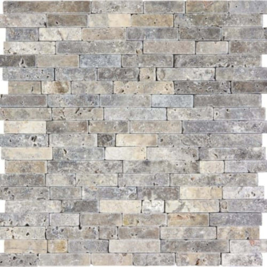 Silver Ash in Random Strip Tumbled