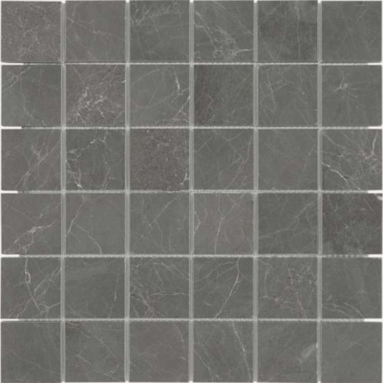 Stark Carbon in 2x2 Polished Mosaics