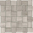 Strada Mist in 2x2 In Basketweave Polished Mosaics Natural Stone