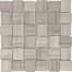 Strada Mist in 2x2 In Basketweave Honed Mosaics Natural Stone
