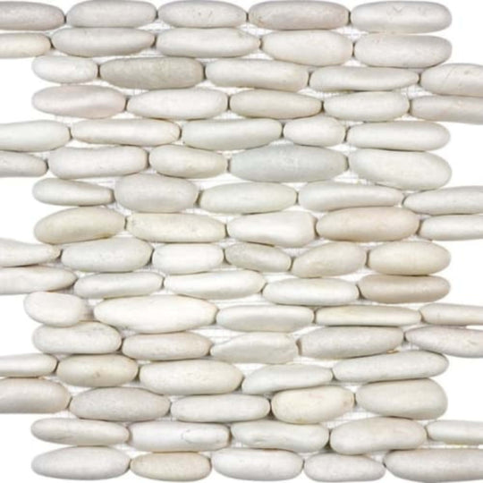 Zen in Serenity Ivory Stacked Pebbles