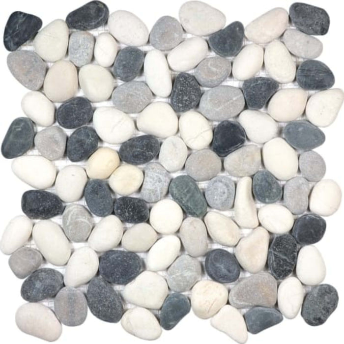 Zen in Tranquil Cool Blend Natural Pebbles Natural Stone