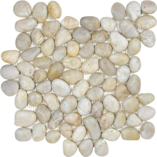 Zen in Fiji Cream Natural Pebbles