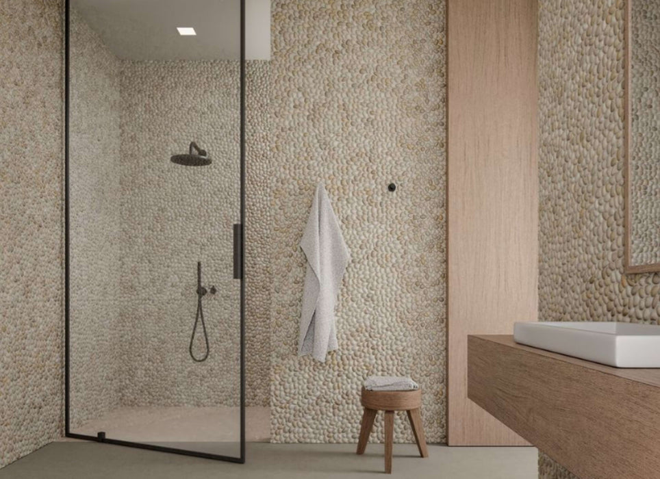 Zen in Fiji Cream Natural Pebbles