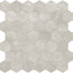 Anciano Grigio in Hexagon Mosaic 2in Honed Natural Stone