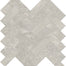Anciano Grigio in Herringbone Mosaic Honed Natural Stone