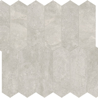 Anciano Grigio in Picket Mosaic Honed Natural Stone