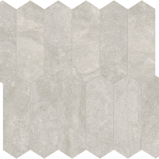 Anciano Grigio in Picket Mosaic Honed