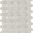 Anciano Grigio in Penny Round Mosaic Honed Natural Stone
